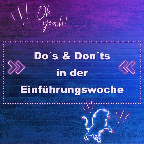 Dos and Don’ts
 
Wir, die Azubis aus dem Ersten Lehrjahr, haben unsere Tipps und Tricks aus der letzten...